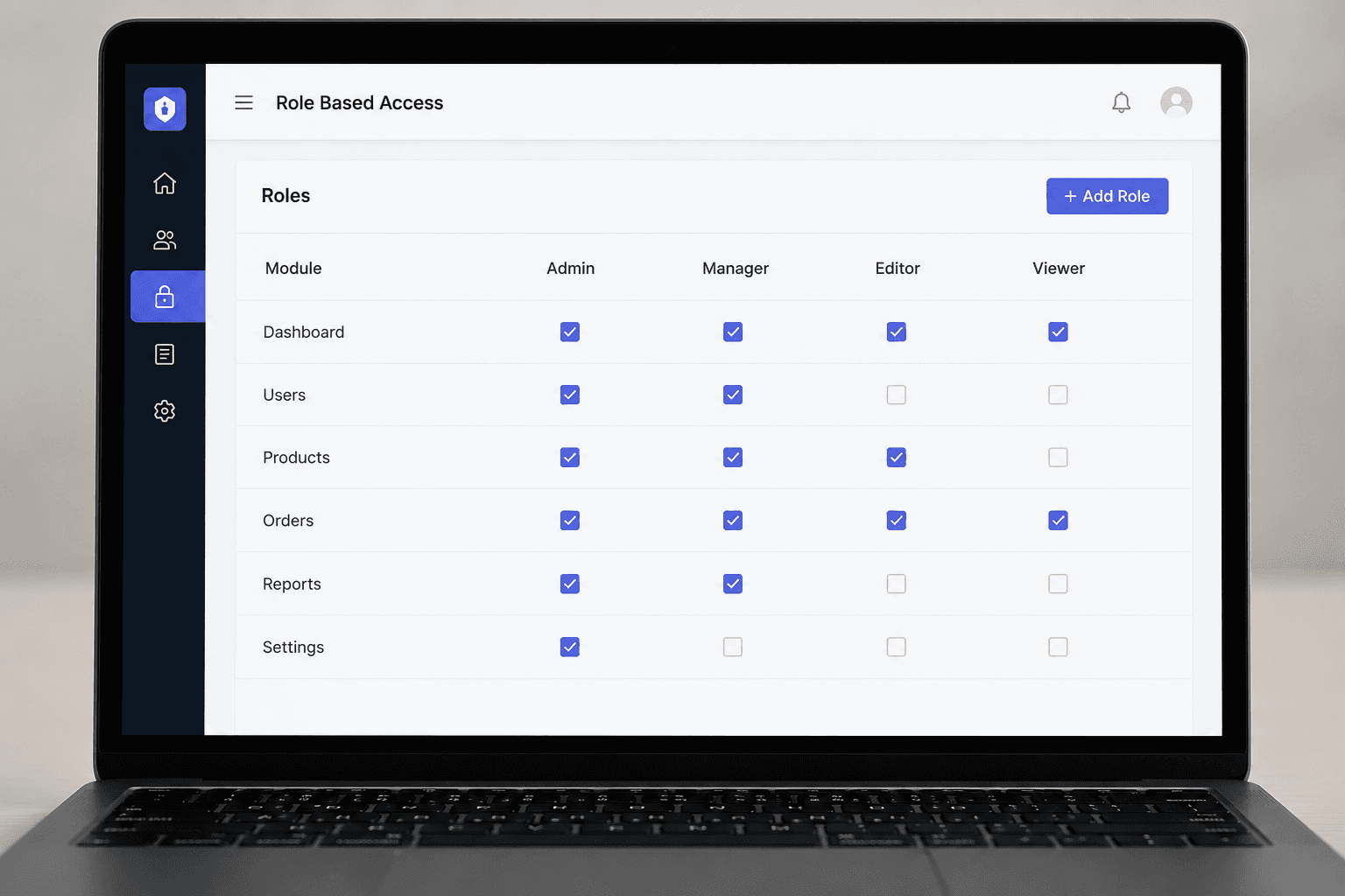 Role-based access